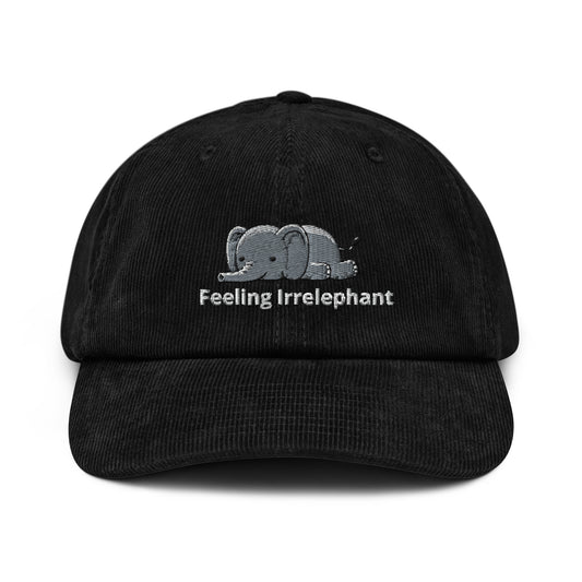 Corduroy hat Elephant